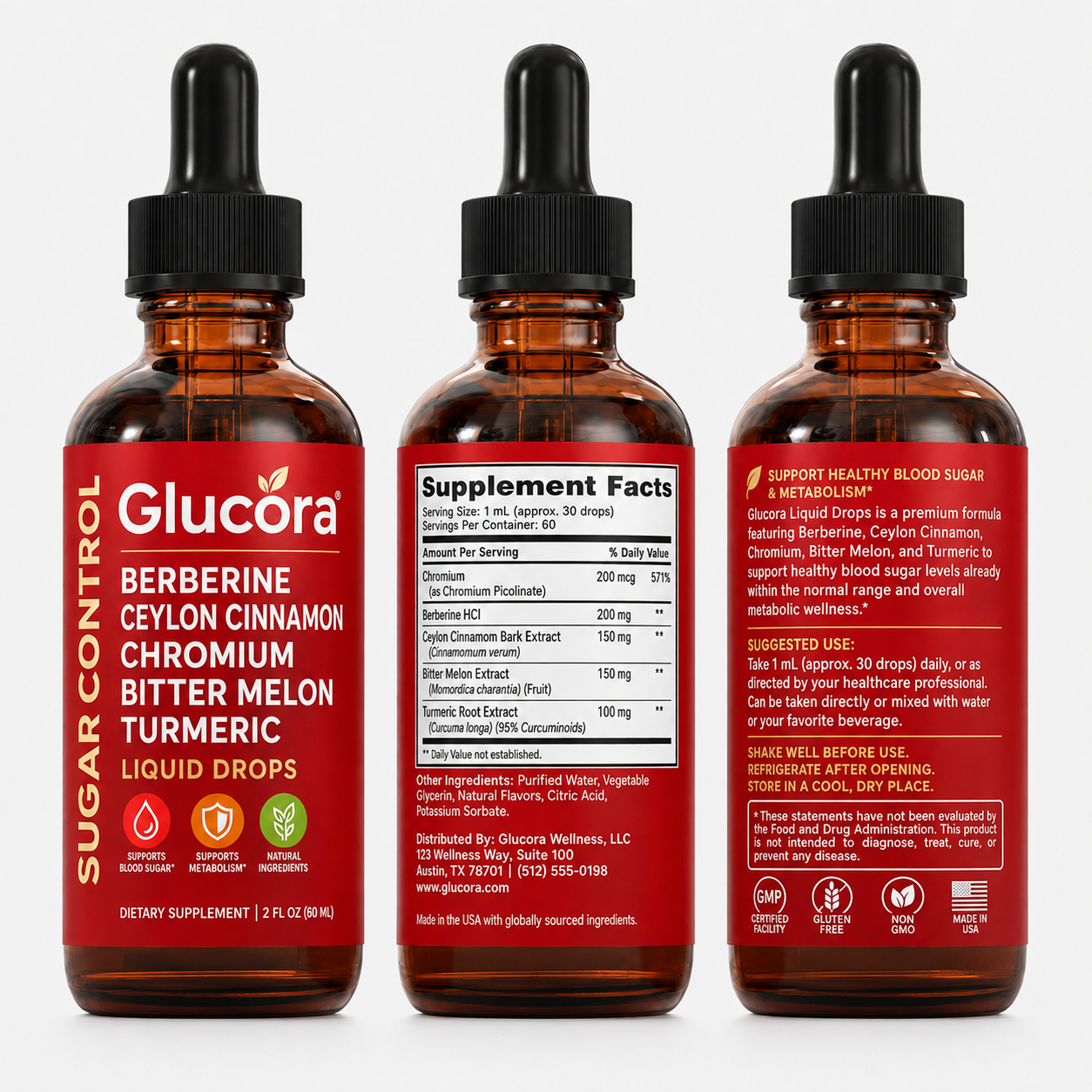 GLUCORA® | Controla la glucosa y Protege tu Corazón