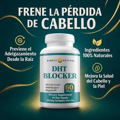 DHT BLOCKER |Recupera tu cabello y detén la caída desde la raíz