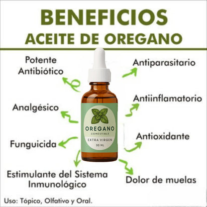 Aceite Vegetal de Semillas de Orégano