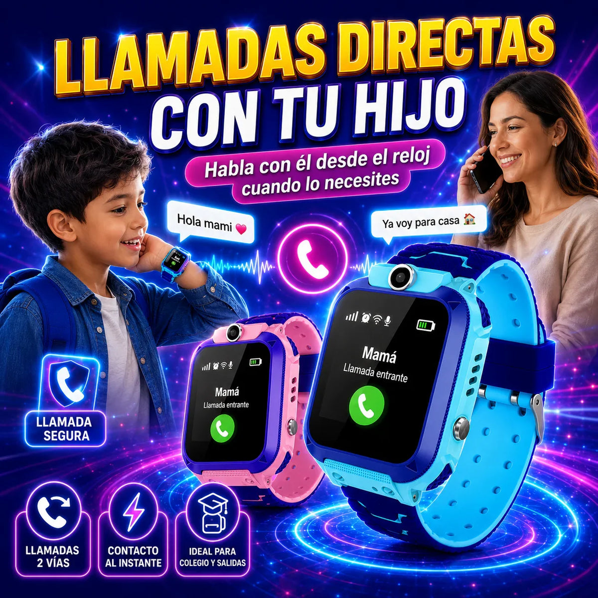 Reloj Inteligente Q12 para Niños