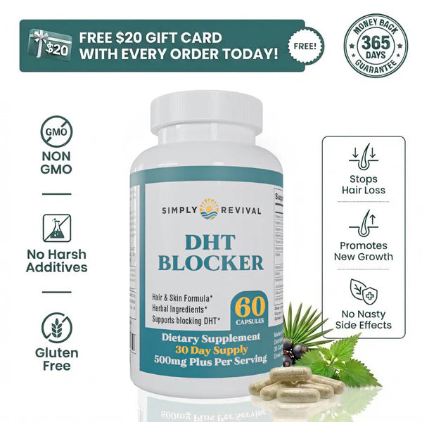 DHT BLOCKER |Recupera tu cabello y detén la caída desde la raíz
