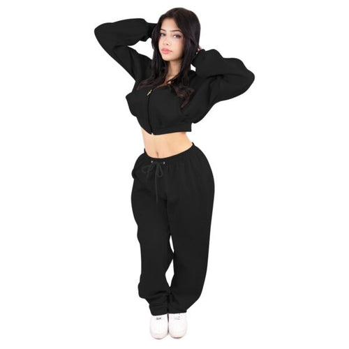 Conjunto Rosabella™ Caderón + Casaca Crop