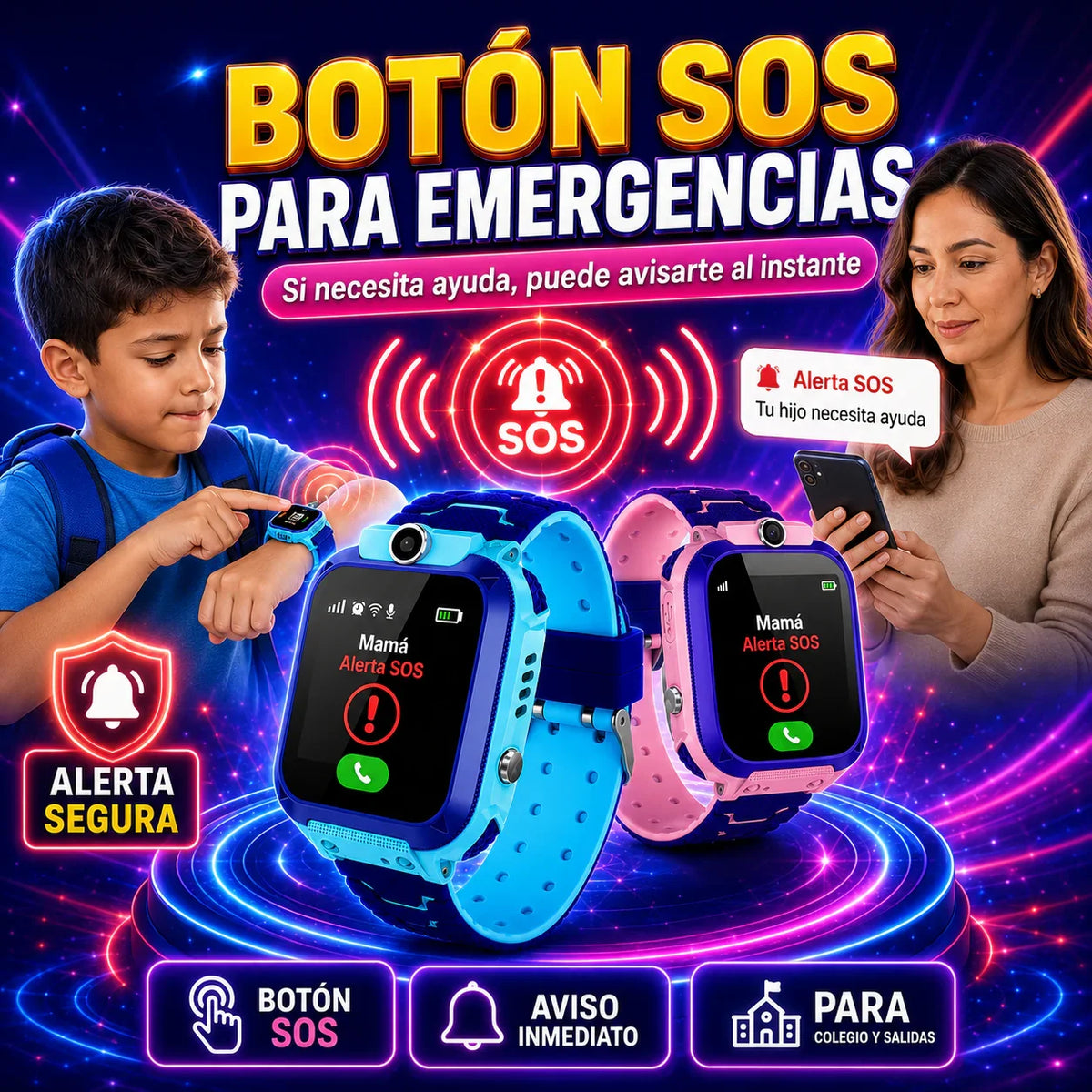Reloj Inteligente Q12 para Niños