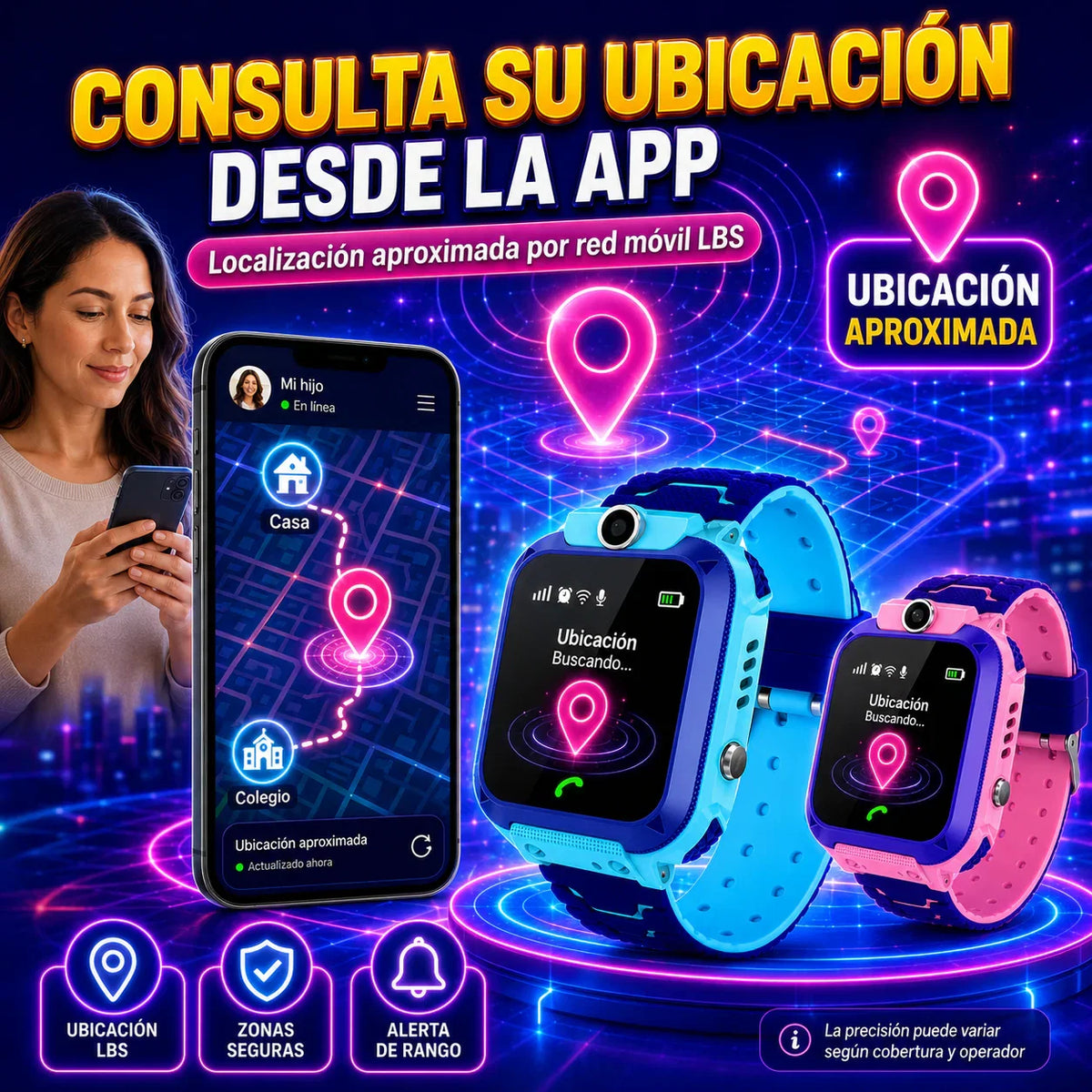 Reloj Inteligente Q12 para Niños