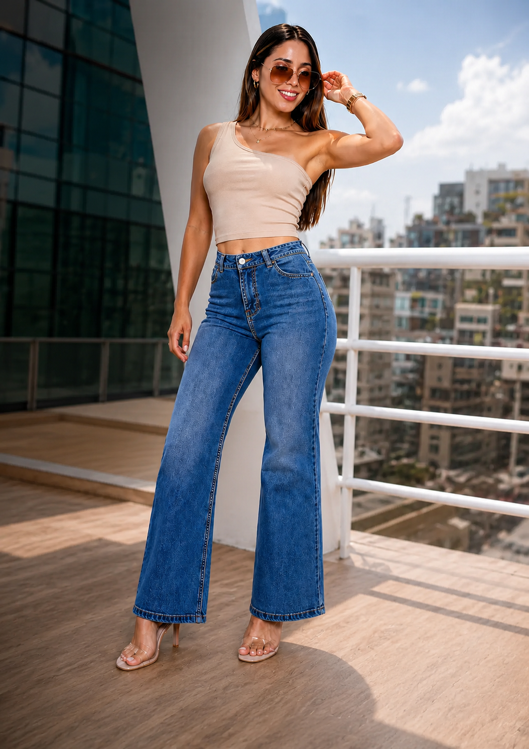 ✨ Jean Baggy Stretch Premium | Moldea tu Figura sin Perder Comodidad
