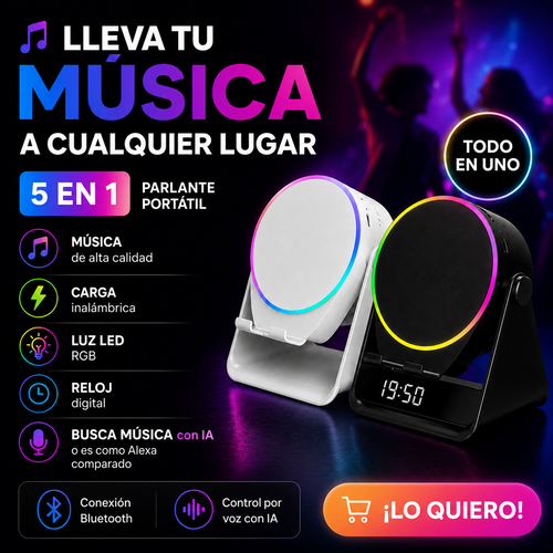 SmartDock™ | Parlante Inteligente 5 en 1