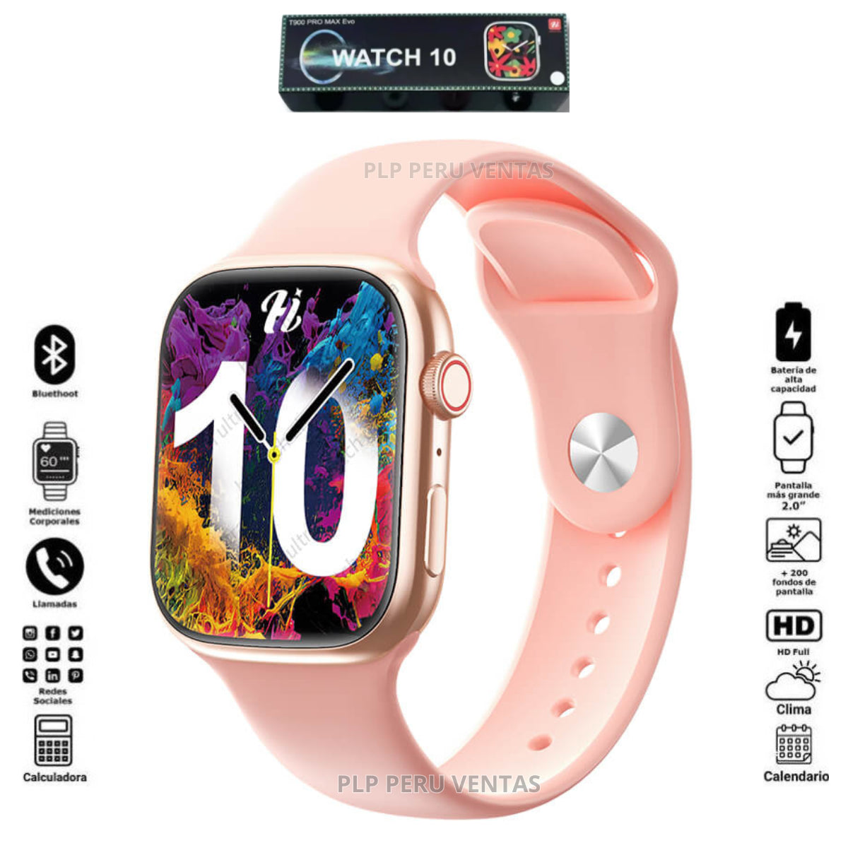 Smart Gluco Watch ⌚️: Controla Glucosa, Ritmo Cardíaco y Presión Arterial