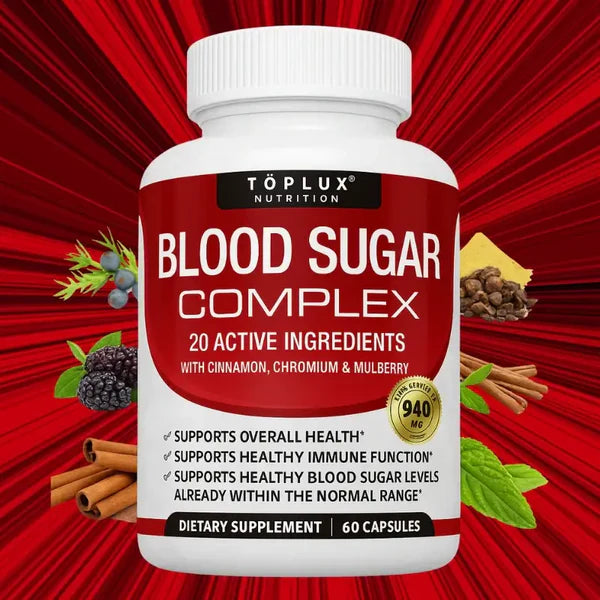 Blood Sugar Complex™ – Fórmula Avanzada para Estabilizar la Glucosa