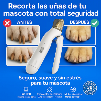 PawTrim™ – Recortador y pulidor de garras 2 en 1 para mascotas