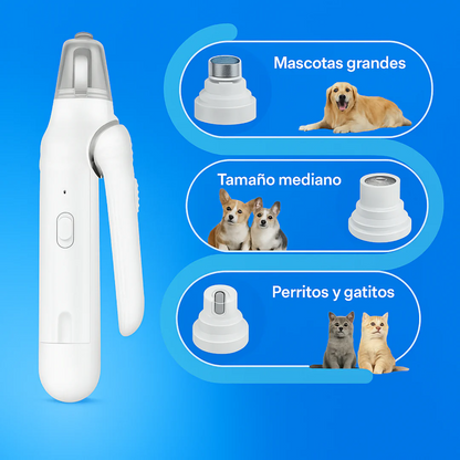 PawTrim™ – Recortador y pulidor de garras 2 en 1 para mascotas