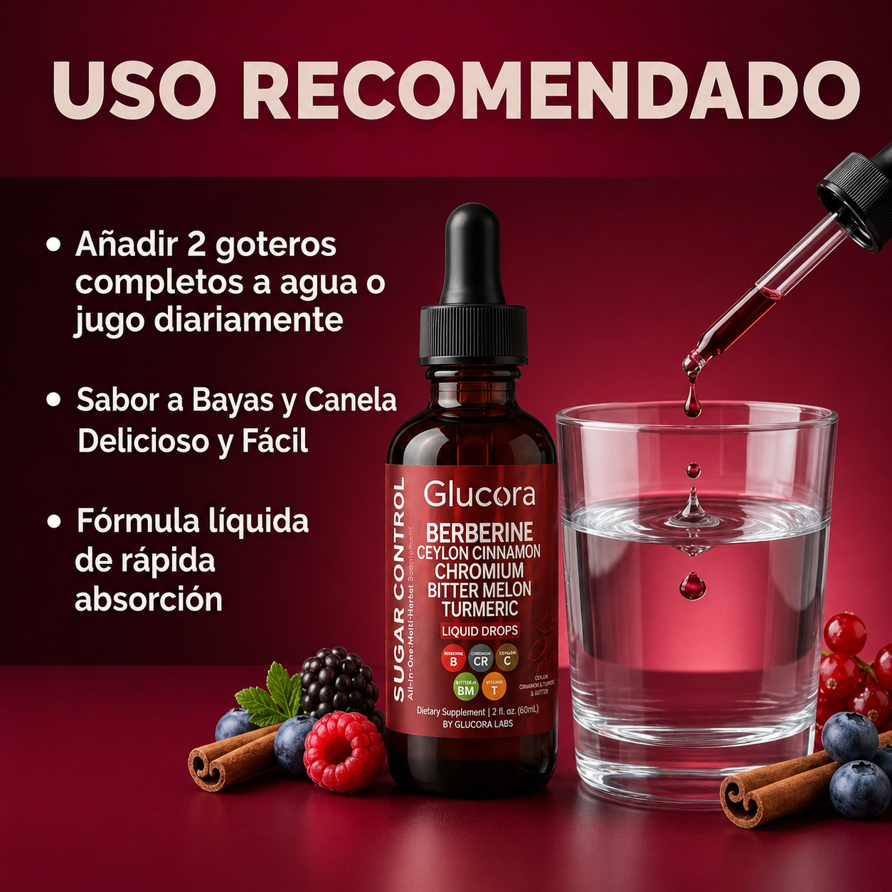 GLUCORA® | Controla la glucosa y Protege tu Corazón