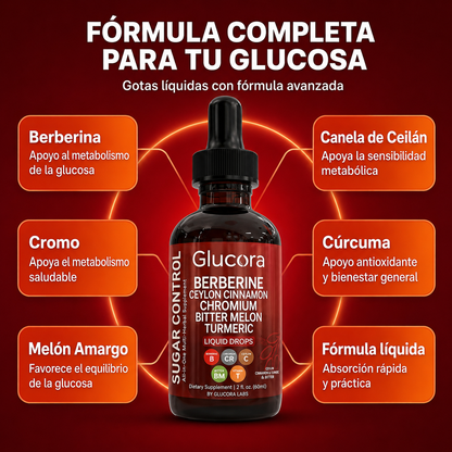 GLUCORA® | Controla la glucosa y Protege tu Corazón